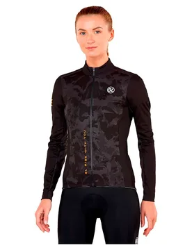 Maglia A Maniche Lunghe Impulso Black - Bicycle Line - FashionsVida