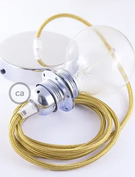 Cables Lampe Suspendue Pendel Pour Abat-jour Rm05 2 M Gold / Chrome Plated One Size