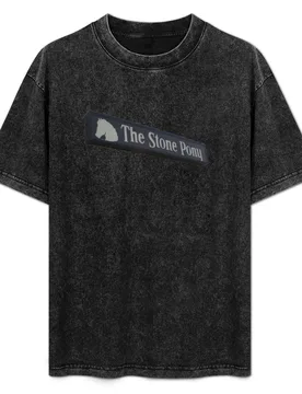 The Stone Pony Sign T-Shirt Retro Style Print Casual Top - Aliexpress - FashionsVida