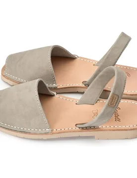Sandalias unisex con suela de marfil - CASTELL MENORCA - FashionsVida