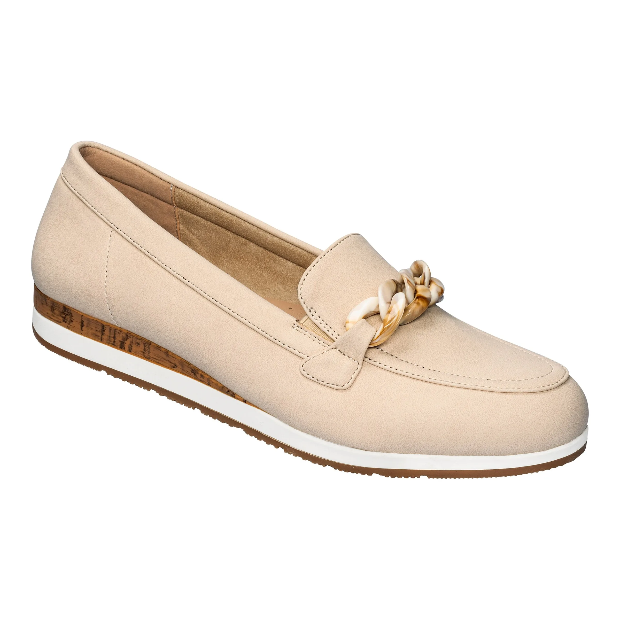 Bequem-Slipper „Diana“ beige 36 Damen - wonderwalk - FashionsVida