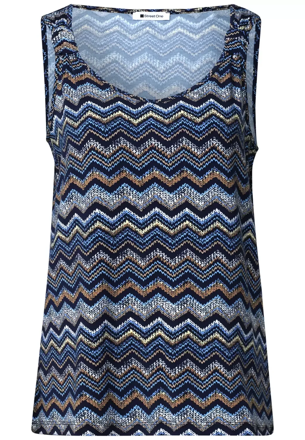 EOS_Top w. knot detail_AOP female - 38 - FashionsVida