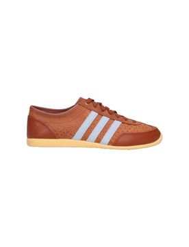 Women's Leather and Textile Sneakers