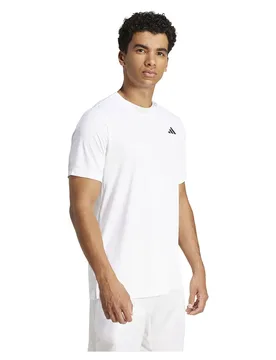 Club Short Sleeve T-shirt White S - Adidas - FashionsVida