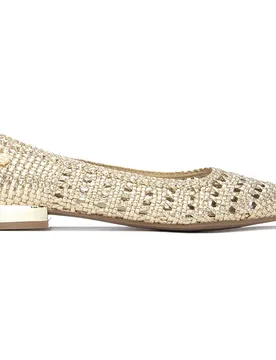 Xti Ballerine 15299 Gold EU 39 - Xti - FashionsVida