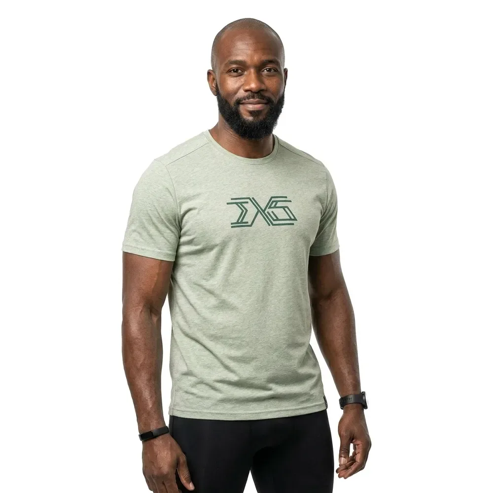 Maglietta A Maniche Corte Flow 1.1 Tech Light Green - iXS - FashionsVida