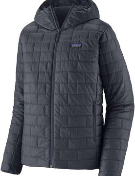 Leichter Stepp- Und Daundenjacken aus PrimaLoft® M's Nano Puff Hoody Smolder Blue für Herren Größe M Navy blau
