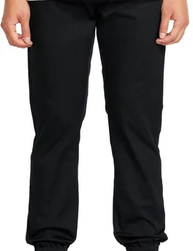 Jogging confortable - Frickin Slim Jogger Black - Taille L - Noir - Volcom - FashionsVida
