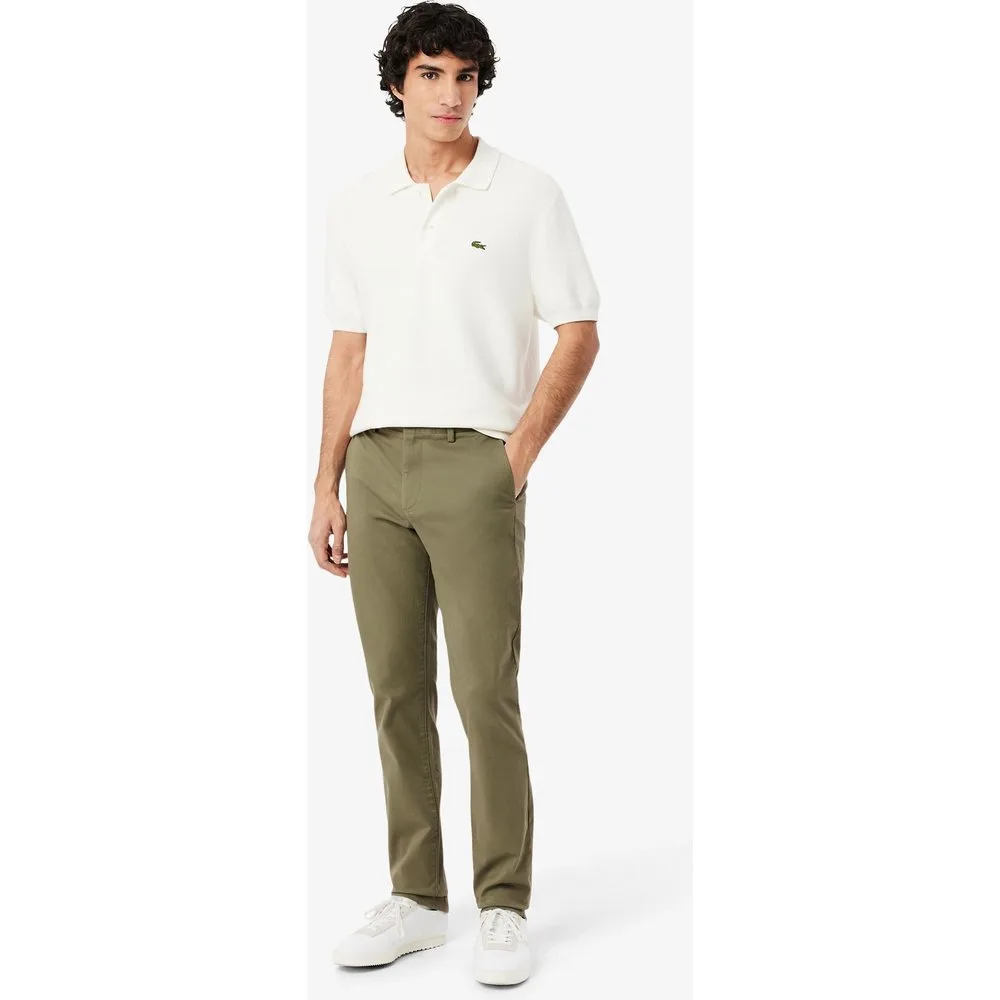 Pantalones joggers de hombre de corte ajustado - Lacoste - FashionsVida
