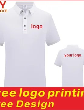 Cotton Solid Color Men's and Women's Polo Shirts, T-Shirts, Breathable Summer Short Sleeves, Printed Logo Embroidery, Customized - Aliexpress - FashionsVida