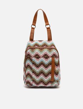 Dila mochila antirrobo estampado jacquard