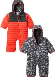 Overall / Einteiler / Kombination / Jumpsuit Powder Lite II Reversible Bunting Zing Shark Kindergröße 12-18 Monate Rot