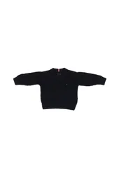 Bambino maglia kb0kb09908 c1g## half cardigan c-neck sweat blu
