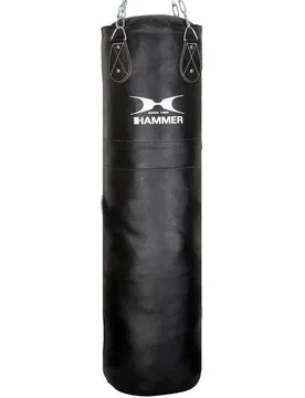 Saco de boxeo cuero Premium 100 cm - HAMMER - FashionsVida