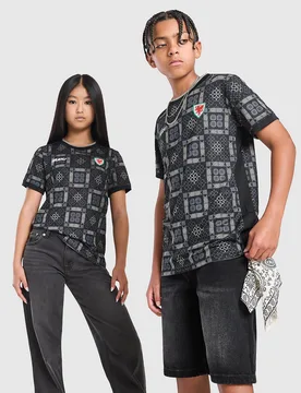 Wales 2026 Goalkeeper Shirt Junior, Schwarz - unisex - Size: M - SUDU - FashionsVida