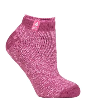 Womens Low Cut Ankle Slipper Socks - - Size: M - Heat Holders - FashionsVida