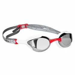 Alien Mirror Swimming Goggles Red / Grey / White One Size Men,Women