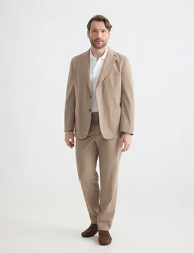 Pantalón de traje tallas grandes separate de hombre regular - Dustin - FashionsVida