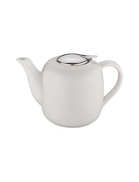KÜCHENPROFI Teekanne LONDON 1,5l Keramik/Weiss weiss baby