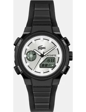 Reloj de mujer LC33 de silicona negro - Lacoste - FashionsVida