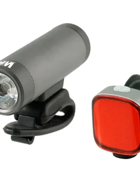 Kit luces urban delantera 400 lmenes - gris kit luces bicicleta (UNICA) - WAG - FashionsVida