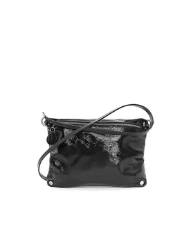 Sac en cuir - Sac bandoulière MOONLIT Ed. 1 noir - Ina Kent - FashionsVida