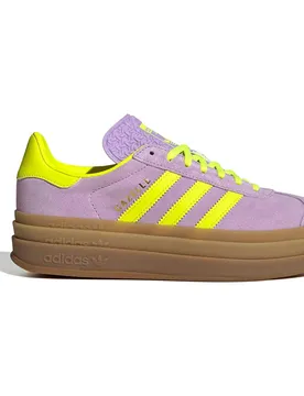 Baskets Gazelle Bold Powder Plum / Solar Yellow / Gold Met EU 38 2/3