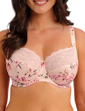 Womens Lucia Side Support Bra - Pink Polyamide - Size 34dd - Fantasie - FashionsVida