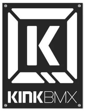 Banner Hanging Black / White - Kink Bmx - FashionsVida