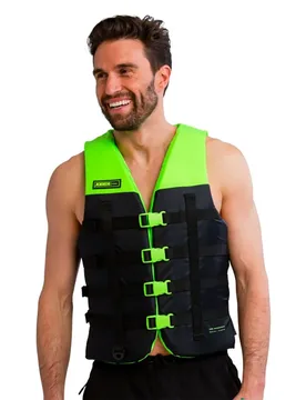Dual 50n Life Jacket Black / Yellow 2XL-3XL unisex - Jobe - FashionsVida