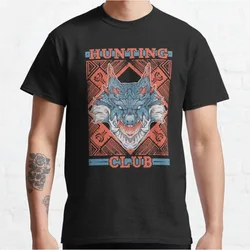 Lagiacrus Monster Hunter World Hunting Club Gift t shirt for gamer 100% cotton Short Sleeve Graphic Clothes All size top S-6XL