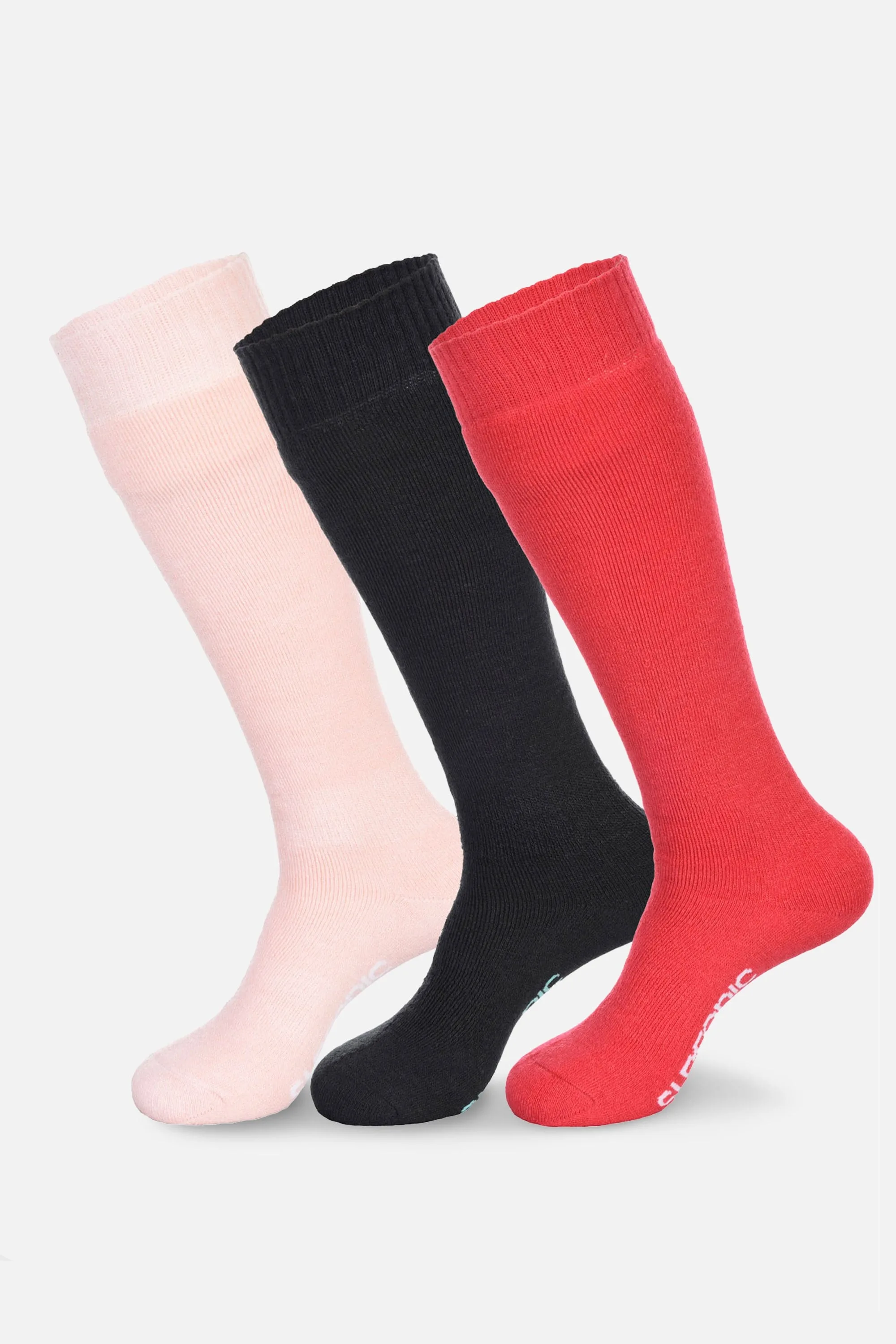 Pro Tech Womens 3pk Socks - - Size: XS - Surfanic - FashionsVida