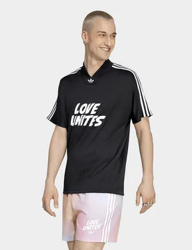 Maglia Love Unites Emb - Nero, nero nero Uomo taglia M - Adidas - FashionsVida