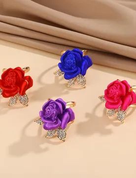Rose Flower Brooch Niche Design Suit Pin Buckle Exquisite Clothing Decor Jewelry Gift - Aliexpress - FashionsVida