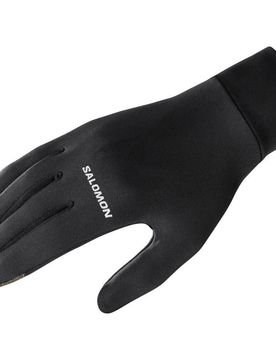 Cross warm guantes running Negro (M)