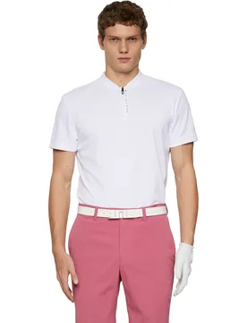 J.Lindeberg Polo Anton, weiss xl - J.lindeberg - FashionsVida