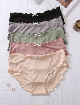 Ropa Interior De Talla Grande Para Mujer Decorada Con Lazo - Shein - FashionsVida