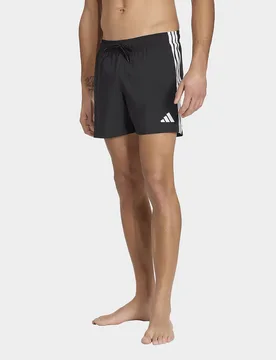 Mens Short Da Nuoto 3 Strisce - Nero, nero nero Uomo taglia L - Adidas - FashionsVida