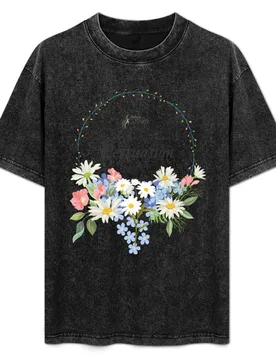 Summer Floral Persuasion T-Shirt Big and Tall Basic Tee Shirt - Aliexpress - FashionsVida