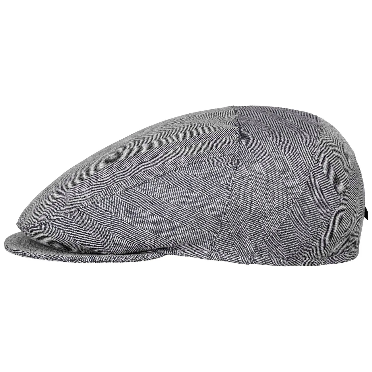Parigi Linen Flat Cap by - anthracite - Herren - Size: 60 cm - Borsalino - FashionsVida