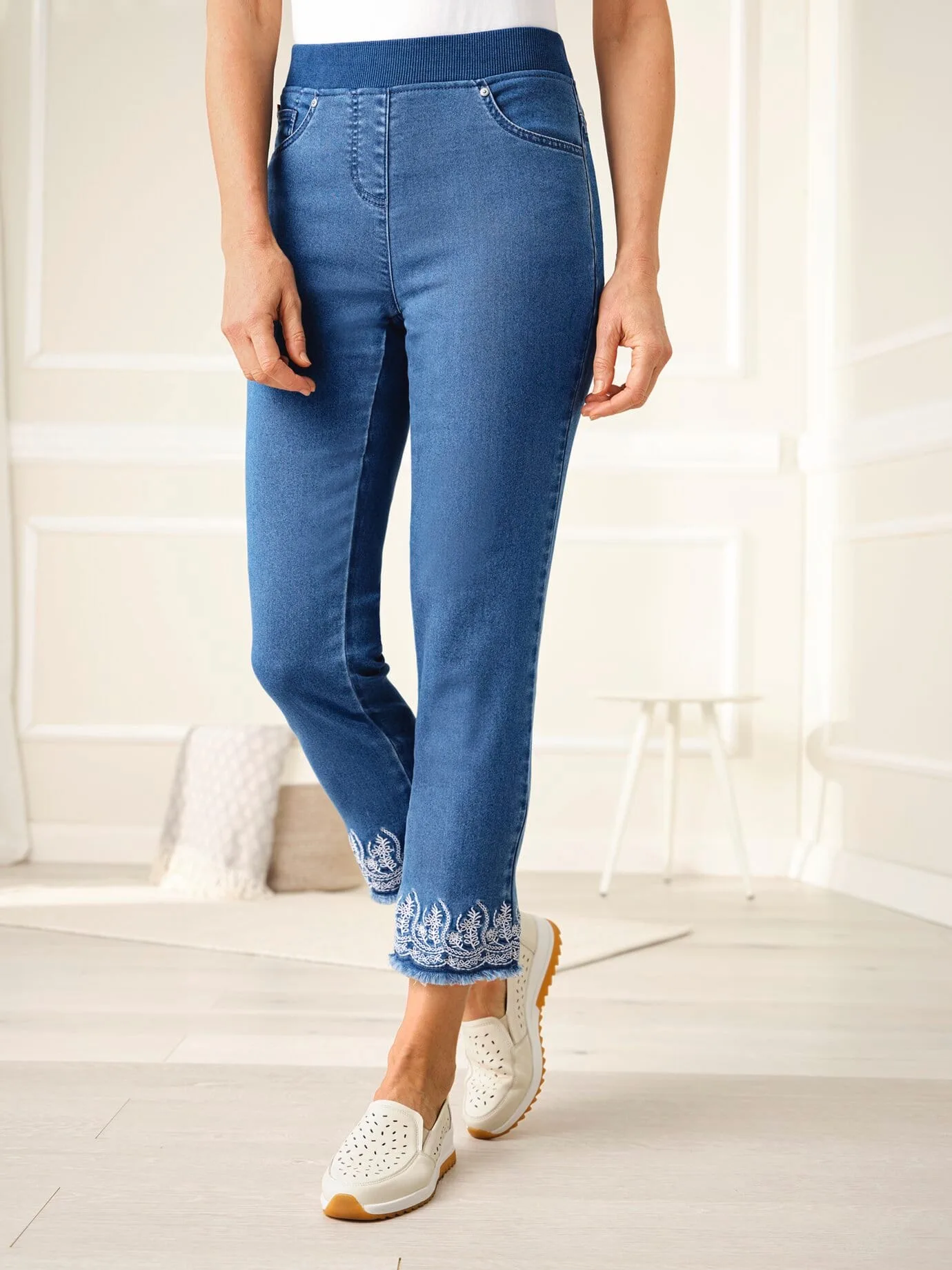 Bequembundjeans Powerstretch - Blue Denim - female - Size: 42 - Avena - FashionsVida