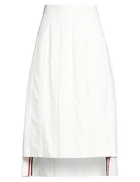 Falda midi Mujer Blanco 36 Mujer