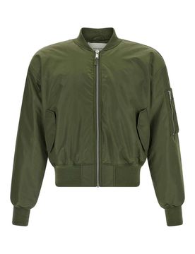 Giubbotto bomber in nylon