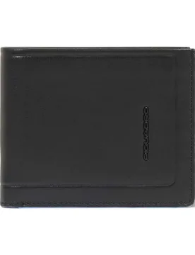 Portafoglio Uomo Pelle Nero - PU4518S138R-N - Piquadro - FashionsVida