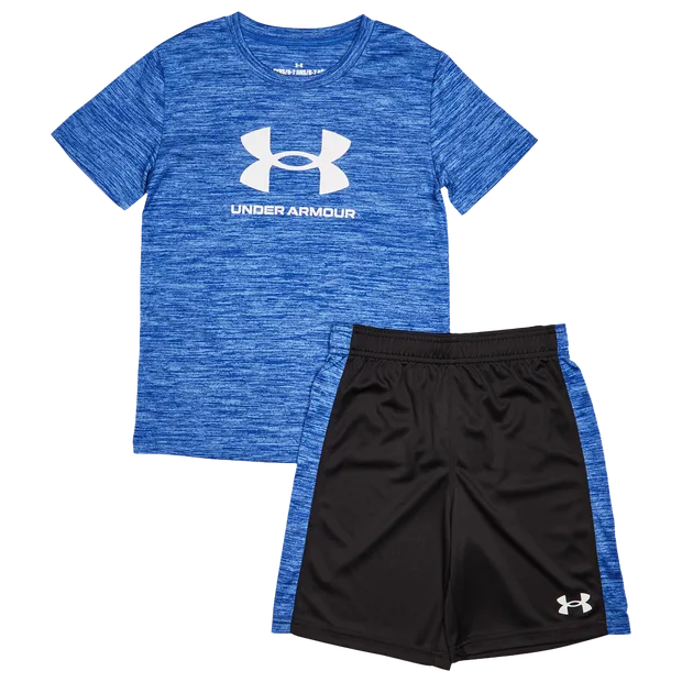 Tech Unisex Tracksuits - Blue - Size 5 - 6 Years - Poly Jersey - Blue - Size: 5 - 6 Years - Under armour - FashionsVida