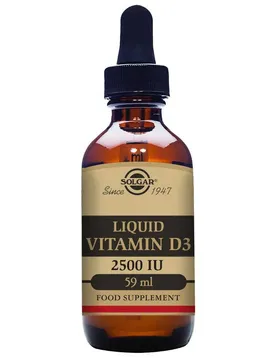 Vitamina D3 Liquida 2500 Ui 62.5 Mcg 59ml Brown