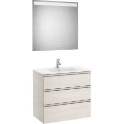 Conjunto con mueble de baño con 3 cajones y lavabo The Gap