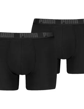Everyday Basic 2er-Pack Herren Unterhose, schwarz XXL