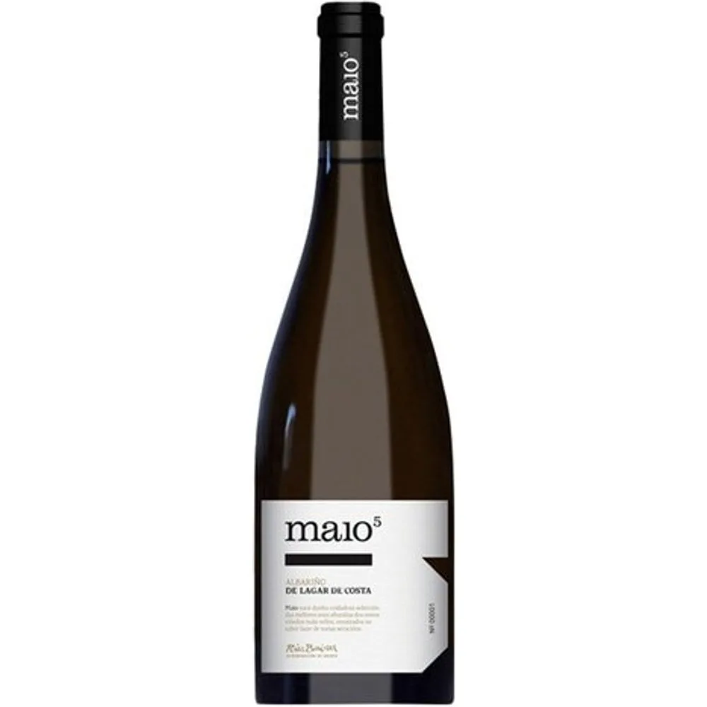 Vino blanco albariño DO 2022 Rias Baixas - Maio 5 de Lagar de Costa - FashionsVida