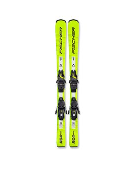 Set de skis junior RC4 Race JR + FJ 7 GW CA jaune 140